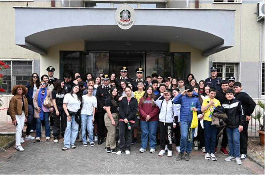 CARABINIERI CULTURA LEGALITA ISTITUTO BOSCO LUCARELLI 5.5.26