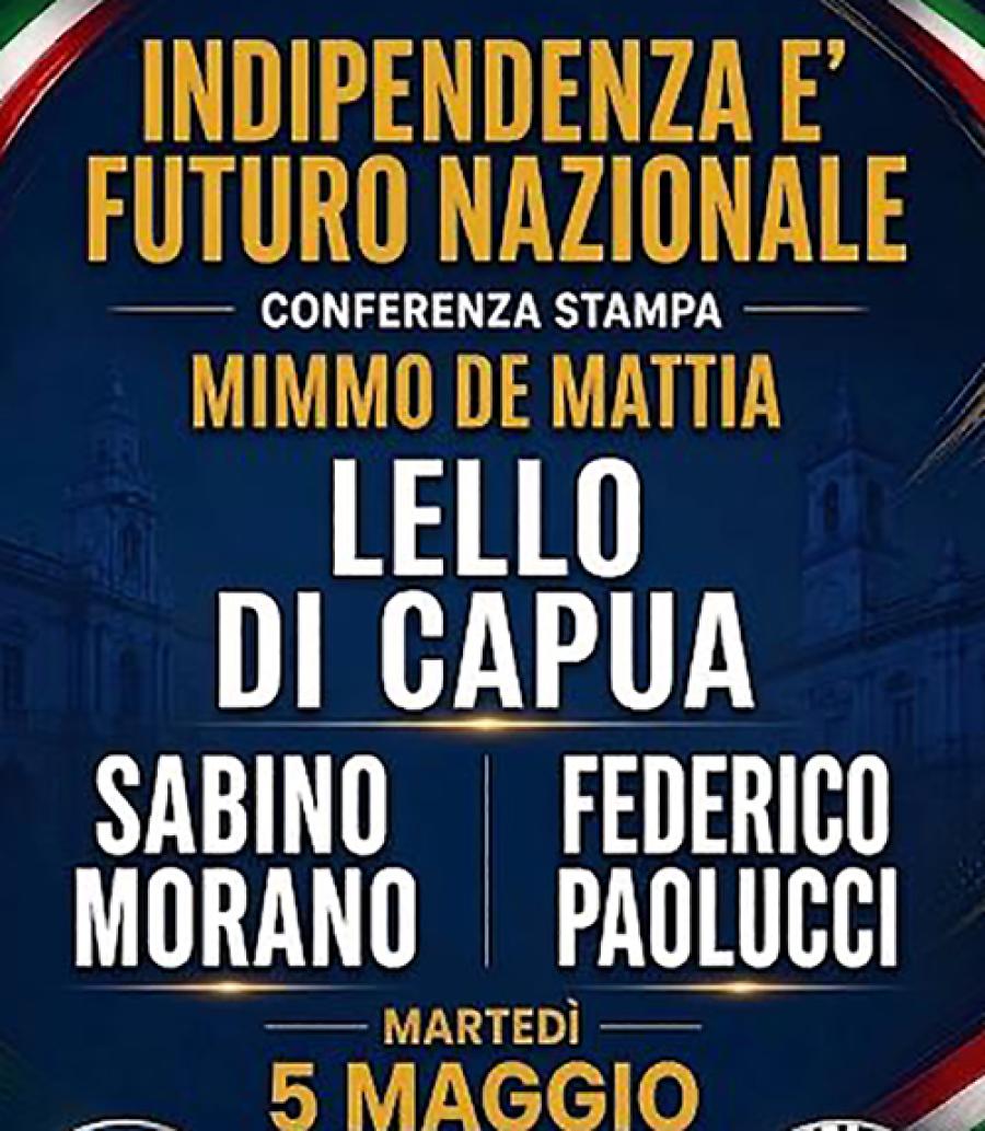 INDIPENDENZA FUTURO NAZIONALE LOCANDINA