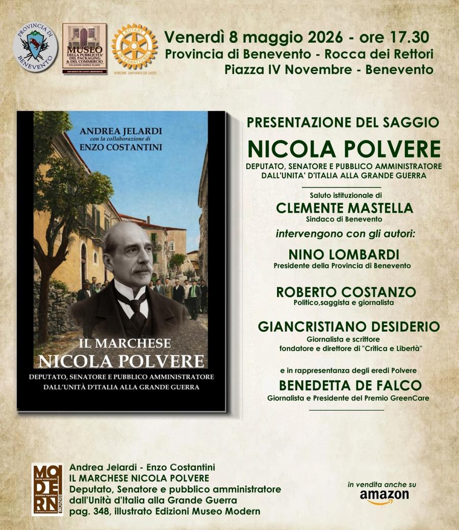 NICOLA POLVERE LIBRO LOCANDINA